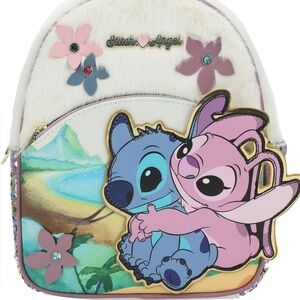 Stitch & Angel Mini Backpack